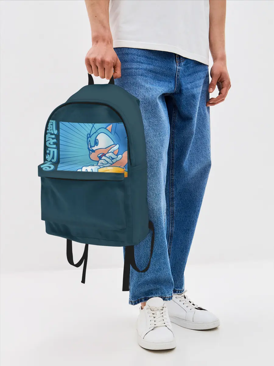 Рюкзак джинсовый / Sonic alert