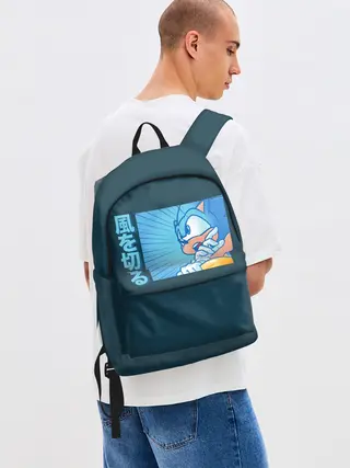 Рюкзак джинсовый / Sonic alert