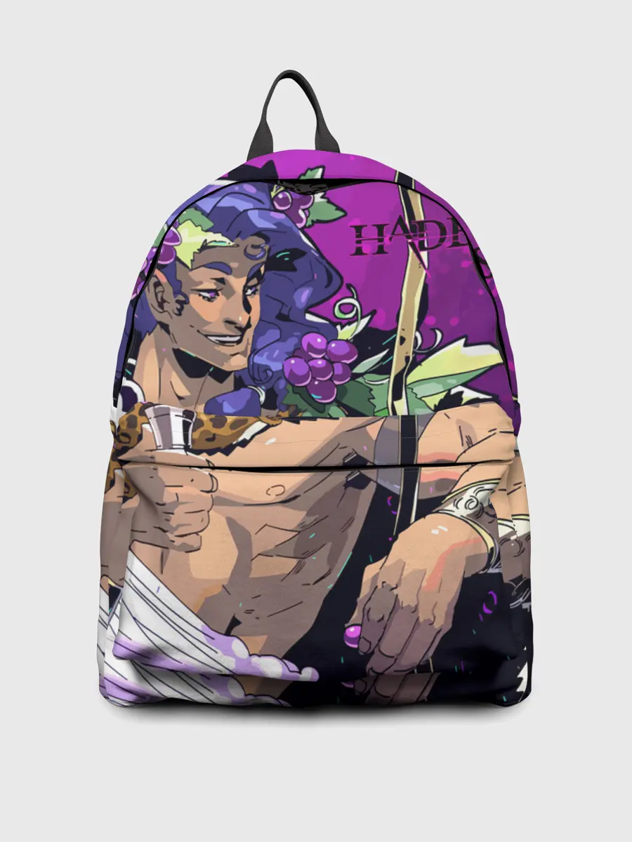 Рюкзак джинсовый / Бог виноделия Дионис