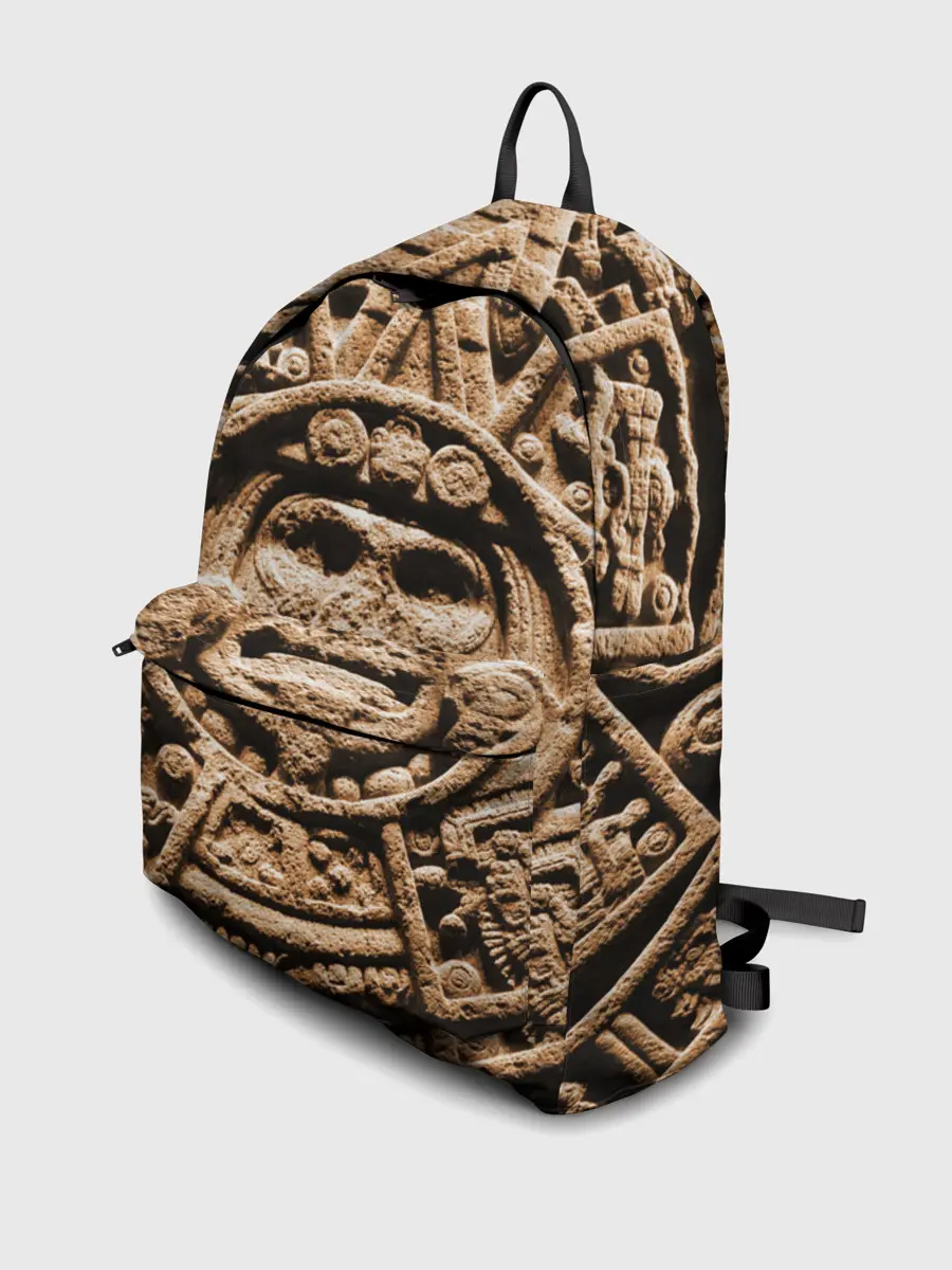 Рюкзак джинсовый / Ацтекский Календарь