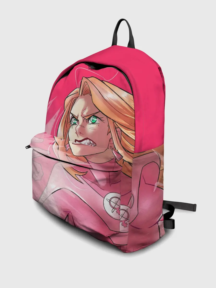 Рюкзак джинсовый / Атом Ева