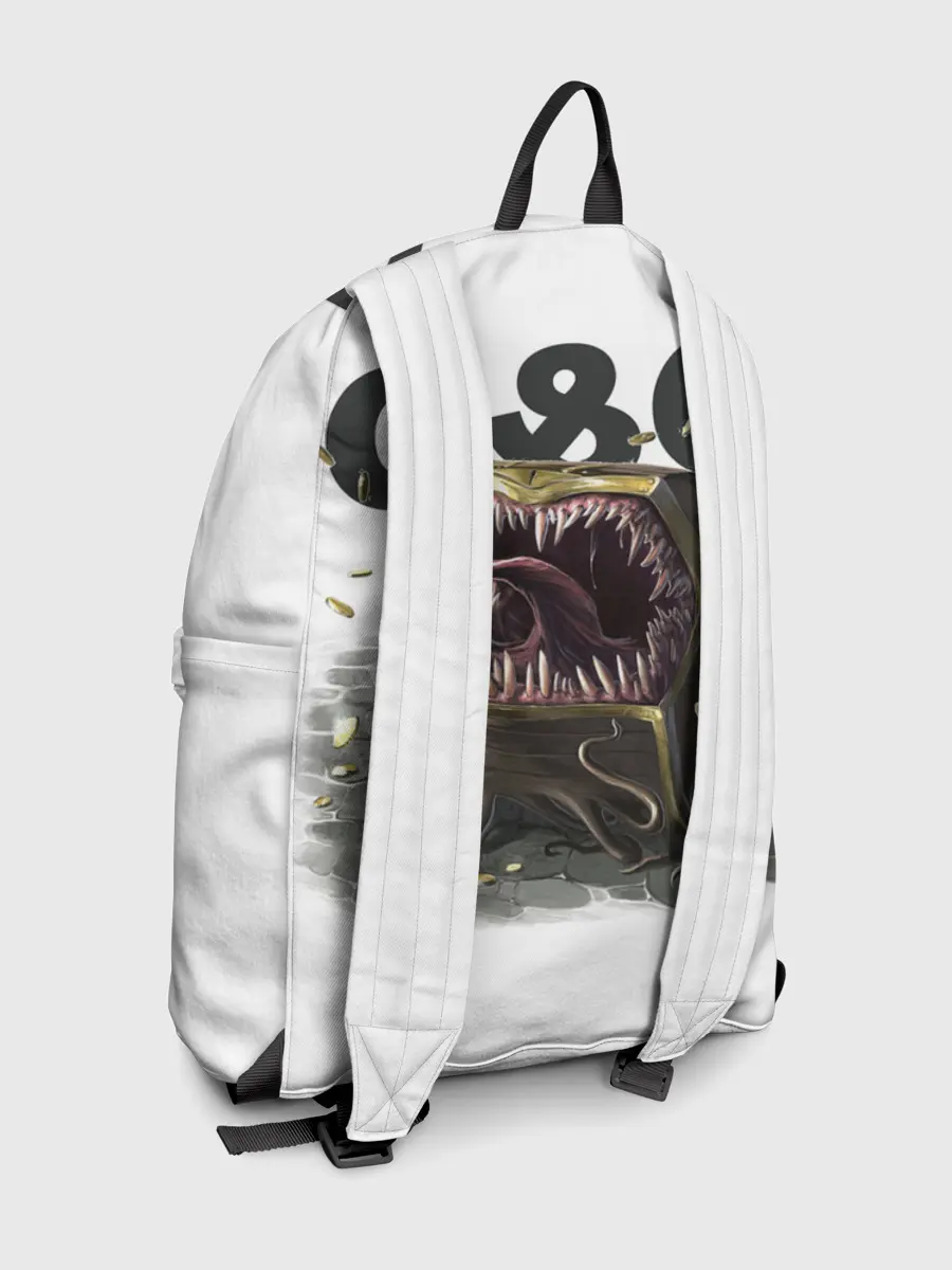 Рюкзак джинсовый / D&D | Мимик-сундук | ДнД