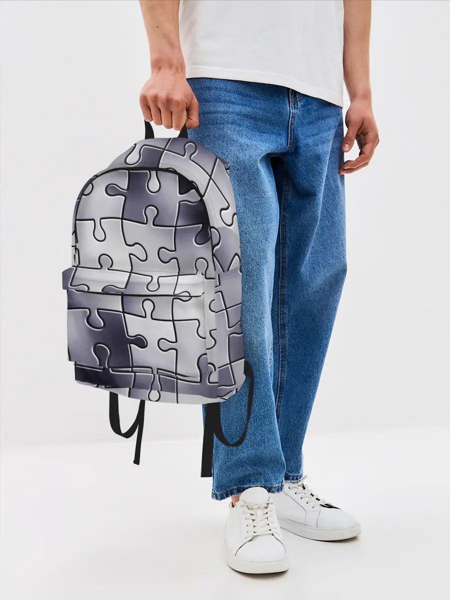 Рюкзак джинсовый / Пазлы