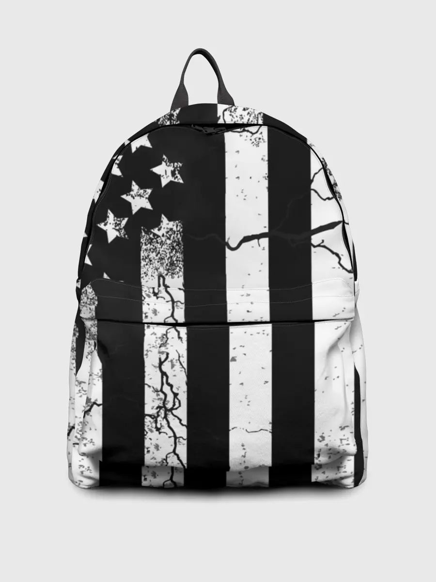 Рюкзак джинсовый / ЗВЕЗДНО-ПОЛОСАТЫЙ