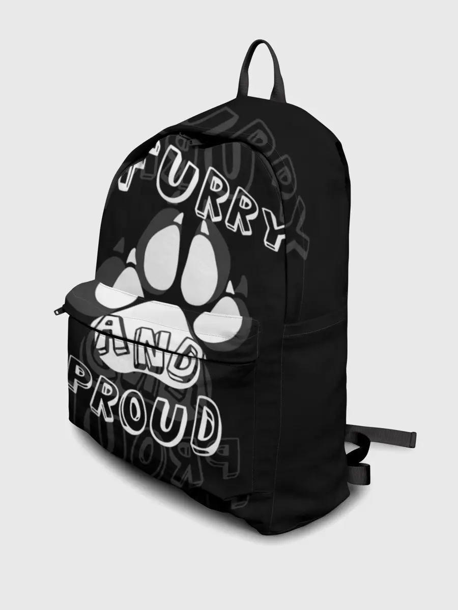 Рюкзак джинсовый / Furry proud