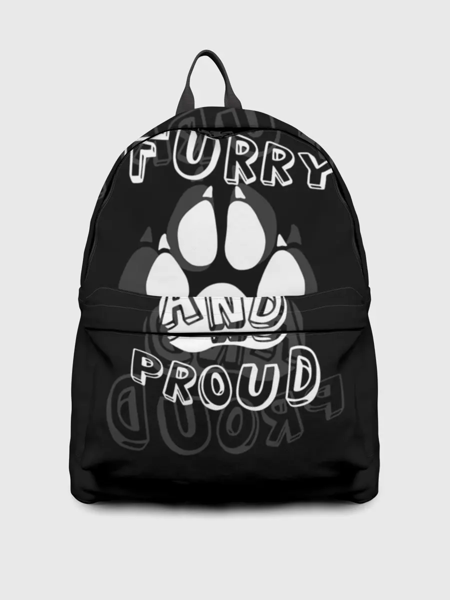Рюкзак джинсовый / Furry proud
