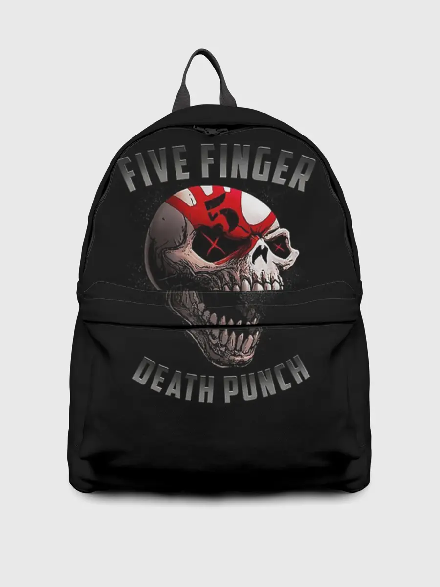 Рюкзак джинсовый / Five Finger Death Punch | 5FDP