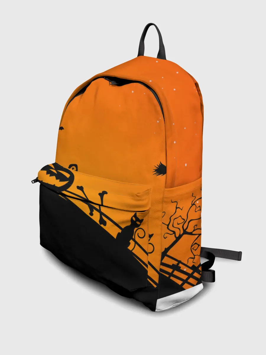 Рюкзак джинсовый / Хэллоуин