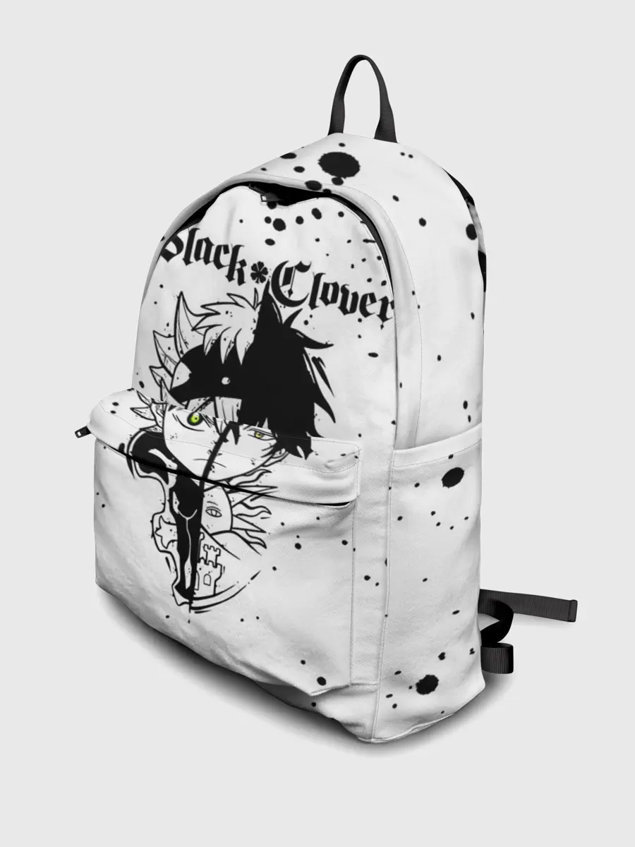 Рюкзак джинсовый / Аста | Юно Чёрный клевер