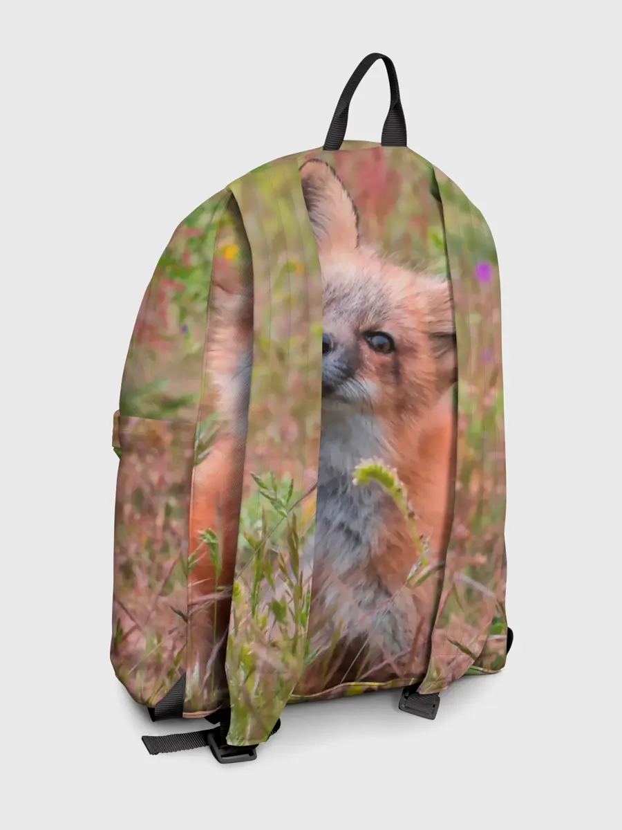 Рюкзак джинсовый / Лисичка