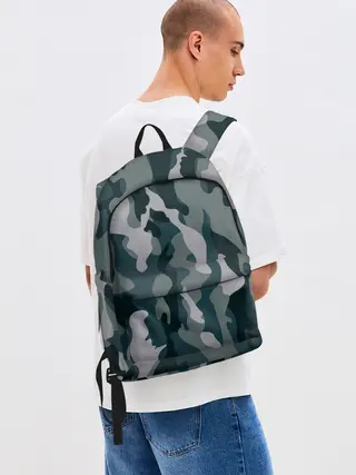 Рюкзак джинсовый / камуфляж