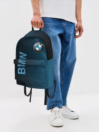 Рюкзак джинсовый / BMW