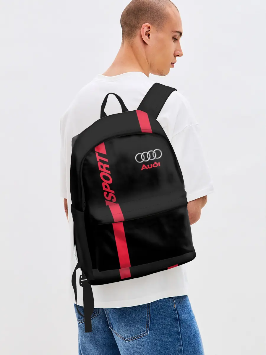 Рюкзак джинсовый / AUDI SPORT