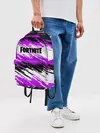 Рюкзак джинсовый / Fortnite