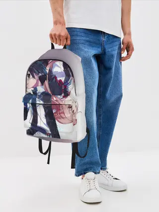 Рюкзак джинсовый / Мастера Меча Онлайн