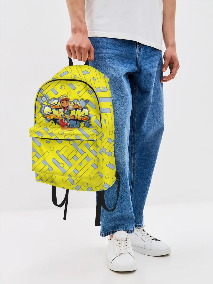 Рюкзак джинсовый / Subway Surfers