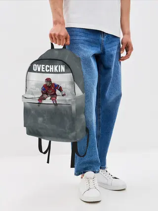 Рюкзак джинсовый / Александр Овечкин
