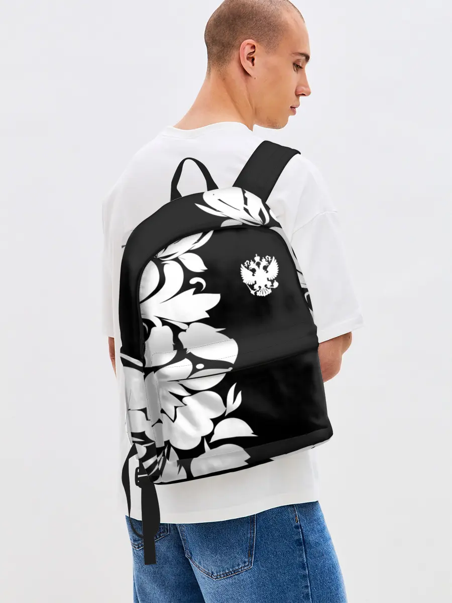 Рюкзак джинсовый / Russia Black&White Style