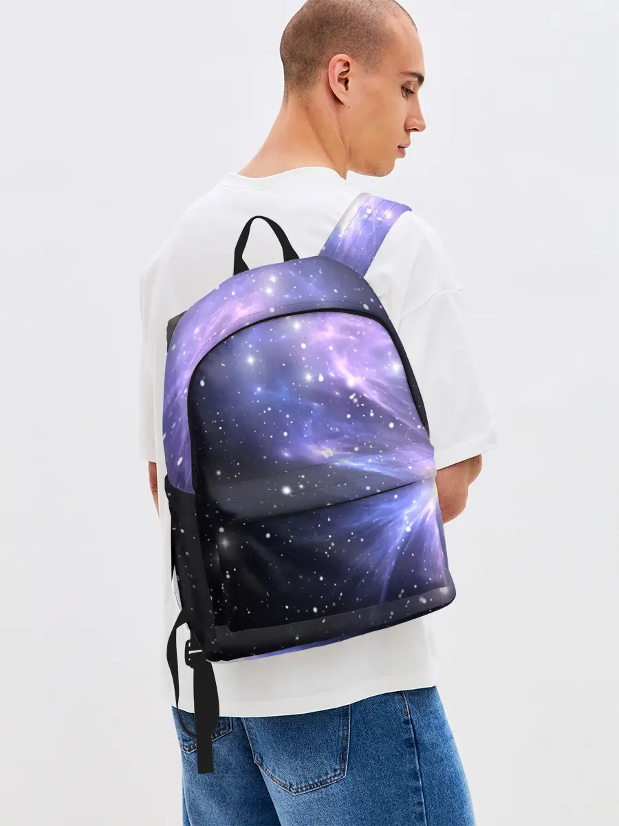 Рюкзак джинсовый / Сияние звёзд