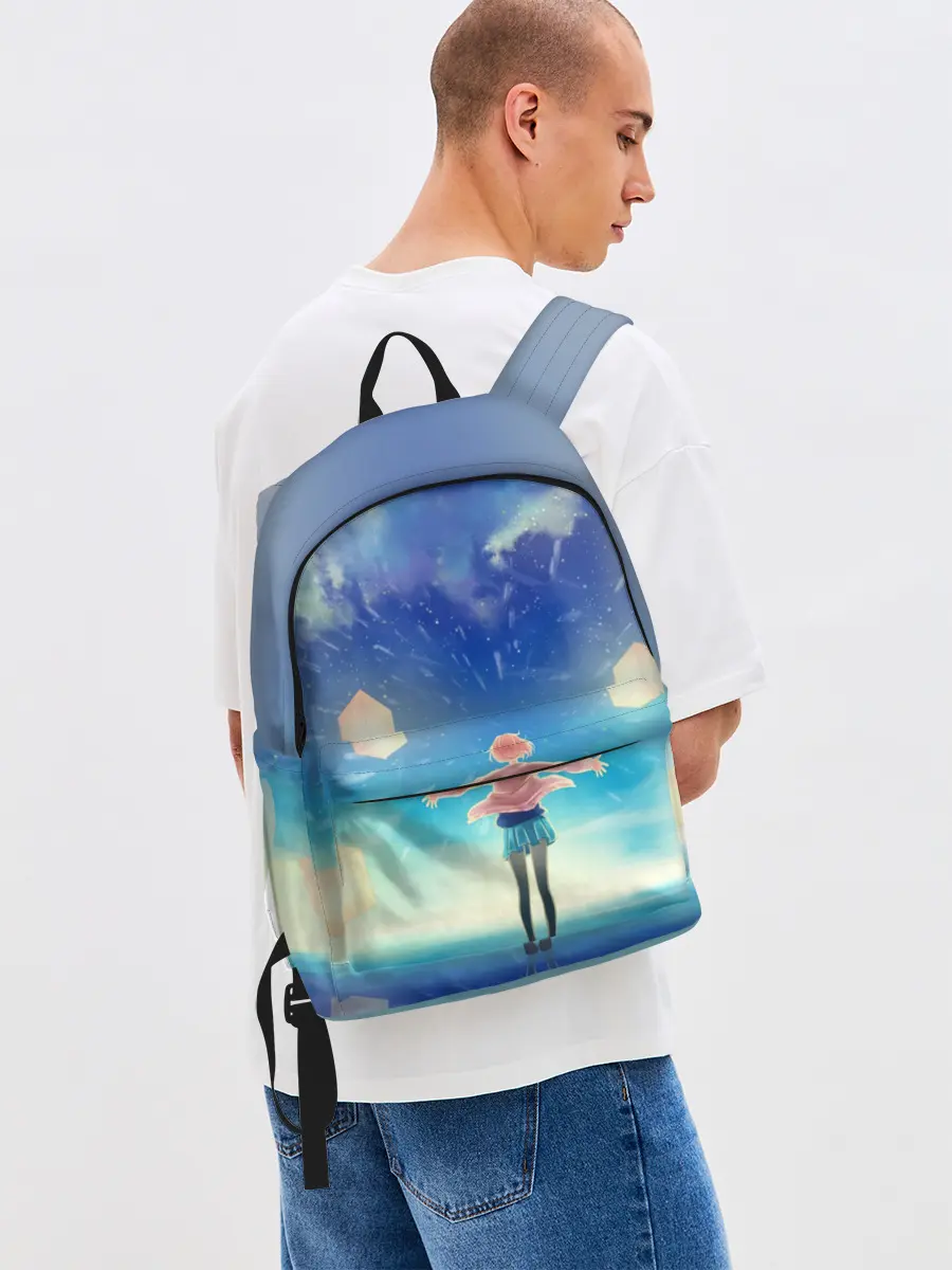 Рюкзак джинсовый / Beyond the Boundary