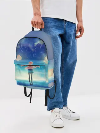 Рюкзак джинсовый / Beyond the Boundary