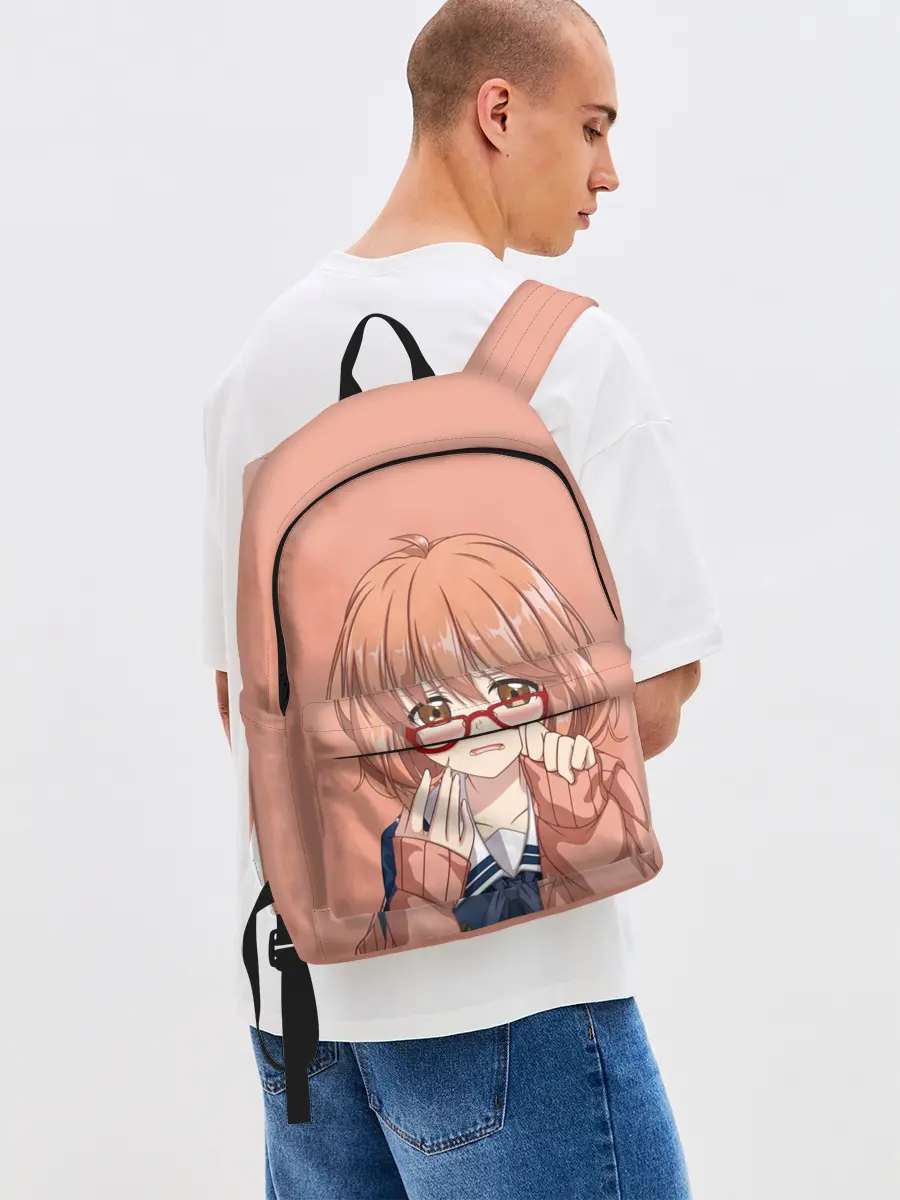 Рюкзак джинсовый / Мирай Курияма тян