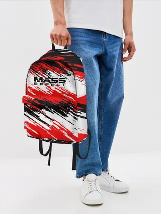 Рюкзак джинсовый / Mass Effect