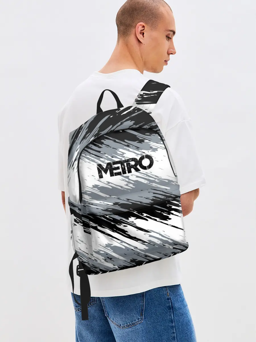 Рюкзак джинсовый / METRO