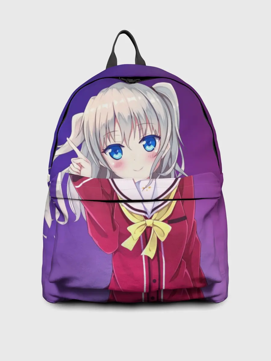 Рюкзак джинсовый / Anime Шарлотта