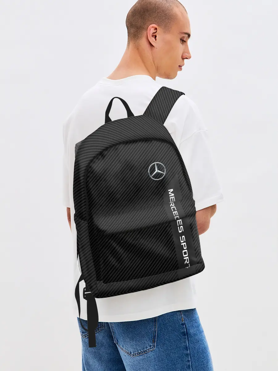 Рюкзак джинсовый / MERCEDES BENZ SPORT