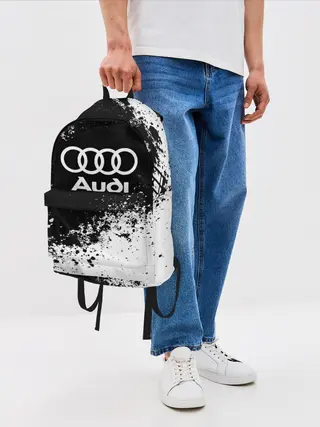 Рюкзак джинсовый / Audi abstract sport
