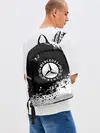 Рюкзак джинсовый / Mercedes abstract sport