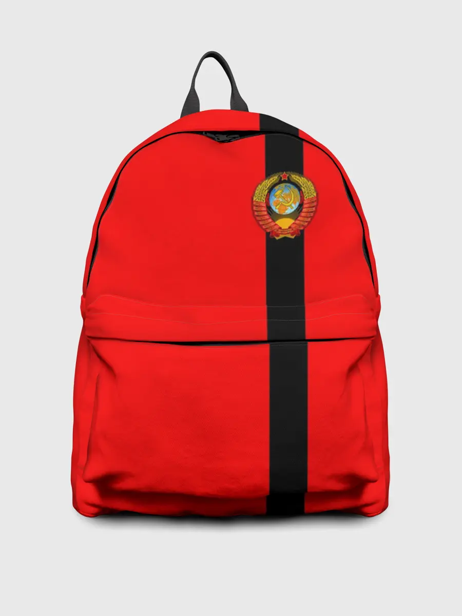 Рюкзак джинсовый / С гербом СССР