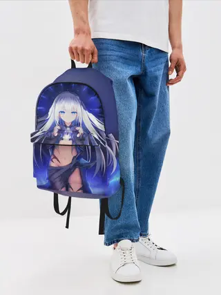 Рюкзак джинсовый / Рандеву с Жизнью Аниме