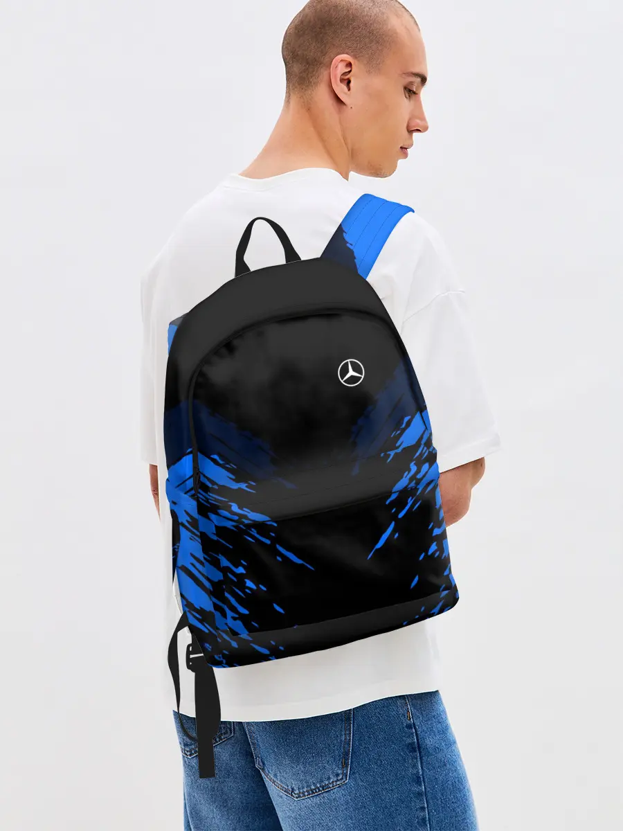 Рюкзак джинсовый / Mercedes SPORT