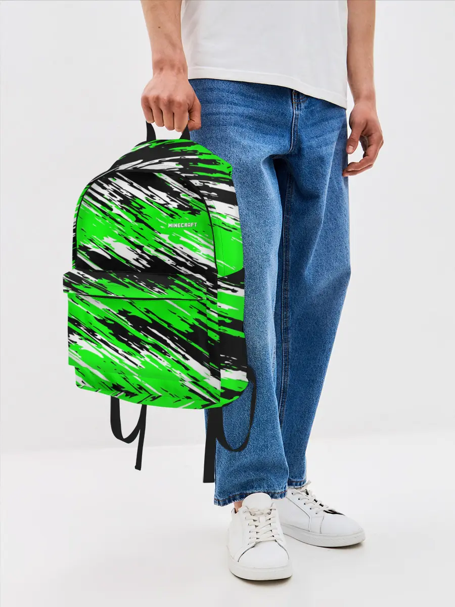Рюкзак джинсовый / Minecraft