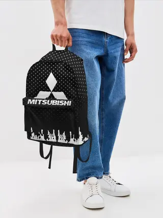 Рюкзак джинсовый / Mitsubishi