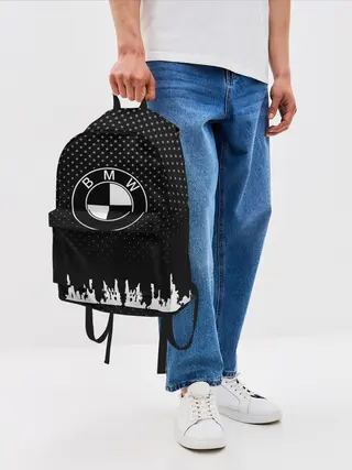Рюкзак джинсовый / Bmw