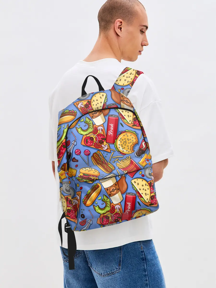 Рюкзак джинсовый / Fastfood