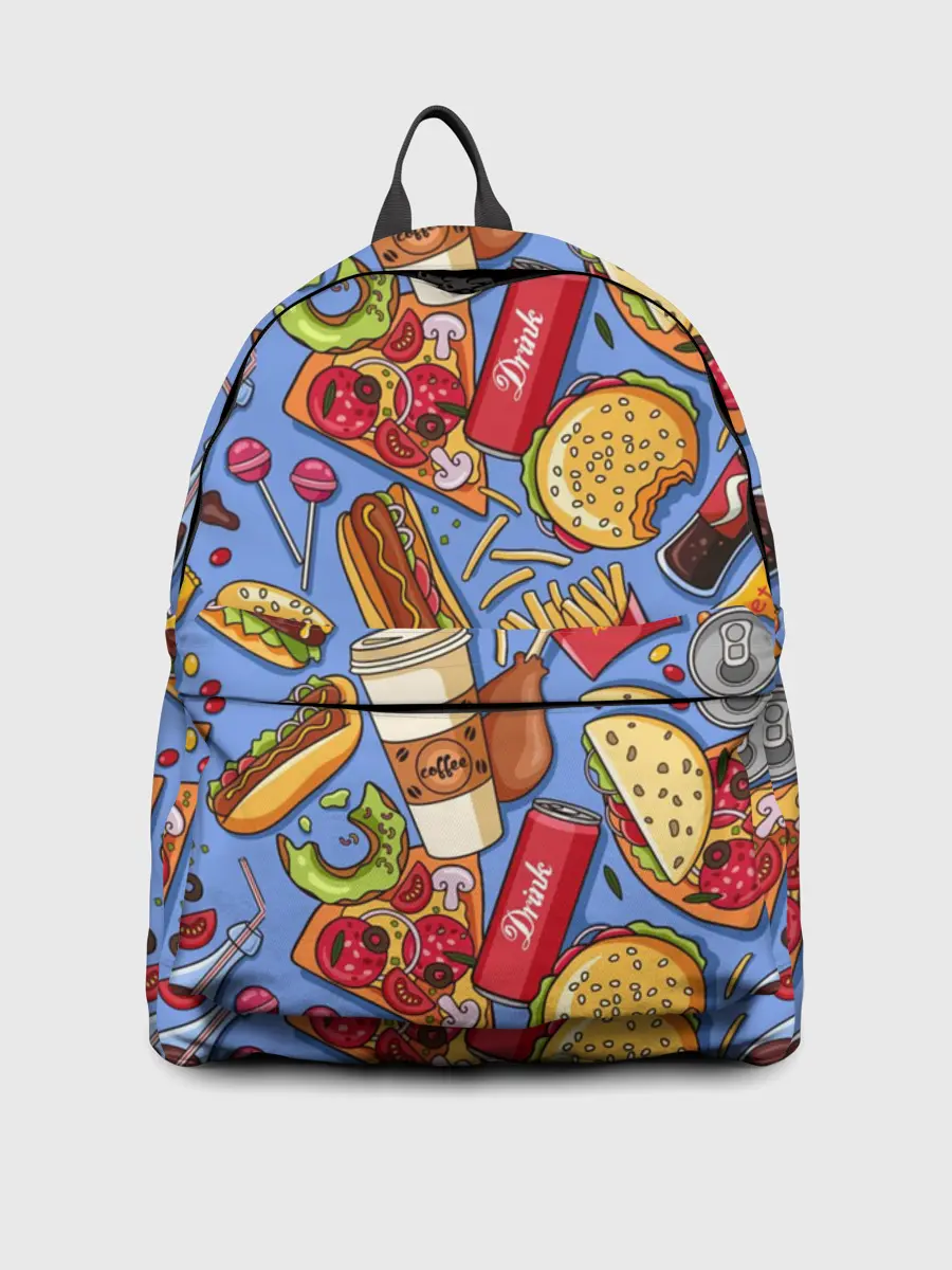 Рюкзак джинсовый / Fastfood