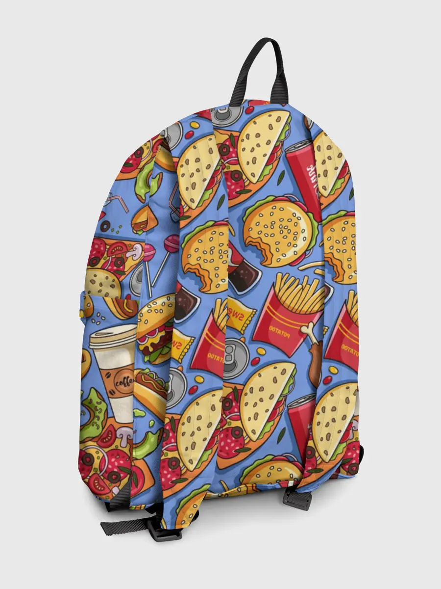 Рюкзак джинсовый / Fastfood