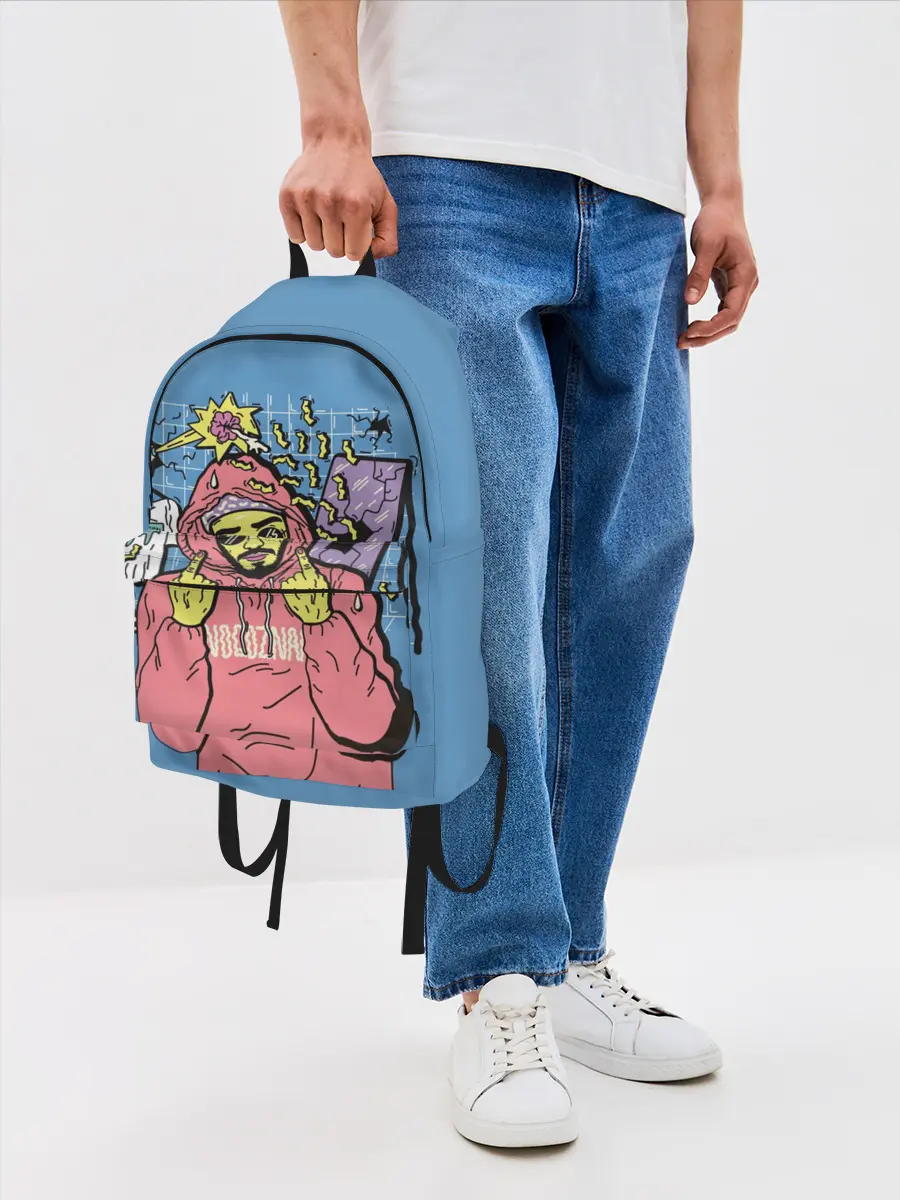 Рюкзак джинсовый / Mnogoznaal 4