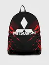 Рюкзак джинсовый / MITSUBISHI SPORT COLLECTION
