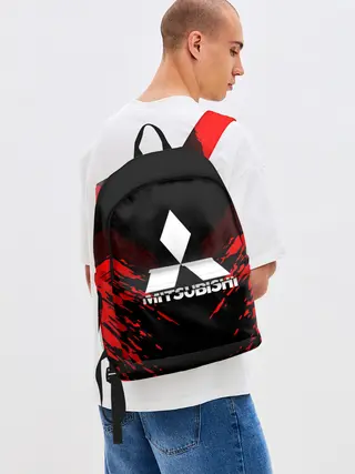 Рюкзак джинсовый / MITSUBISHI SPORT COLLECTION