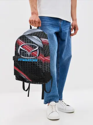 Рюкзак джинсовый / MAZDA high speed collection