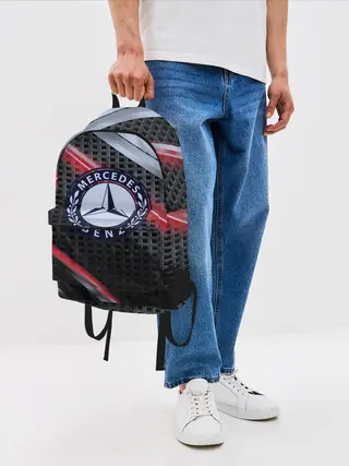 Рюкзак джинсовый / MERCEDES high speed collection