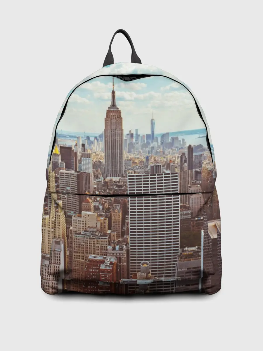 Рюкзак джинсовый / Столица мира