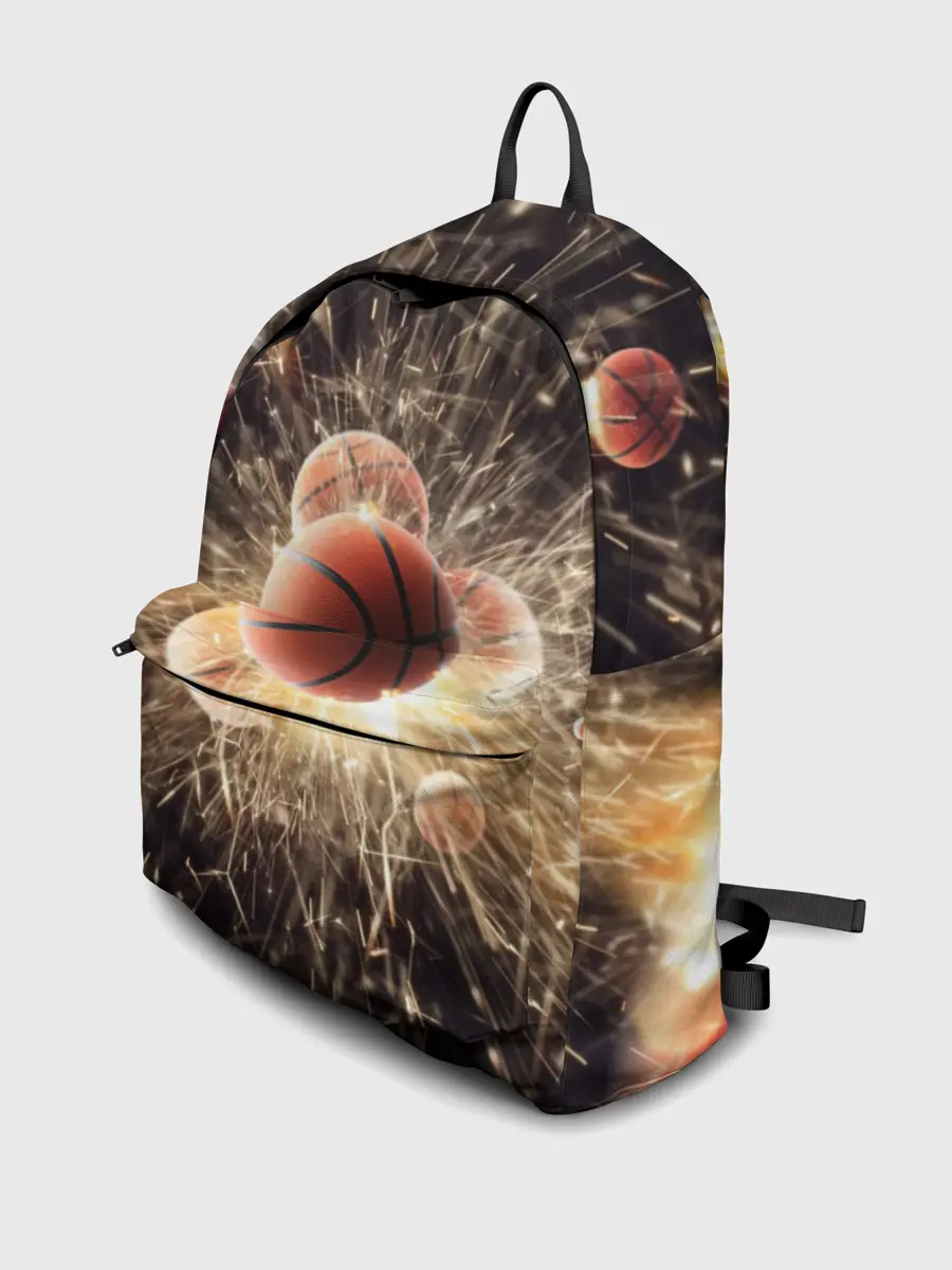 Рюкзак джинсовый / Звезда баскетбола