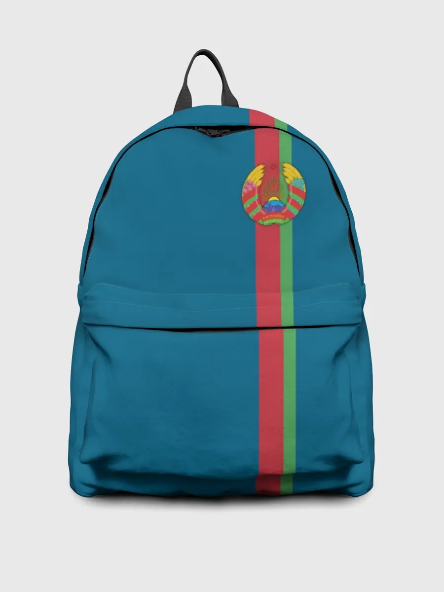 Рюкзак джинсовый / Белоруссия, лента с гербом