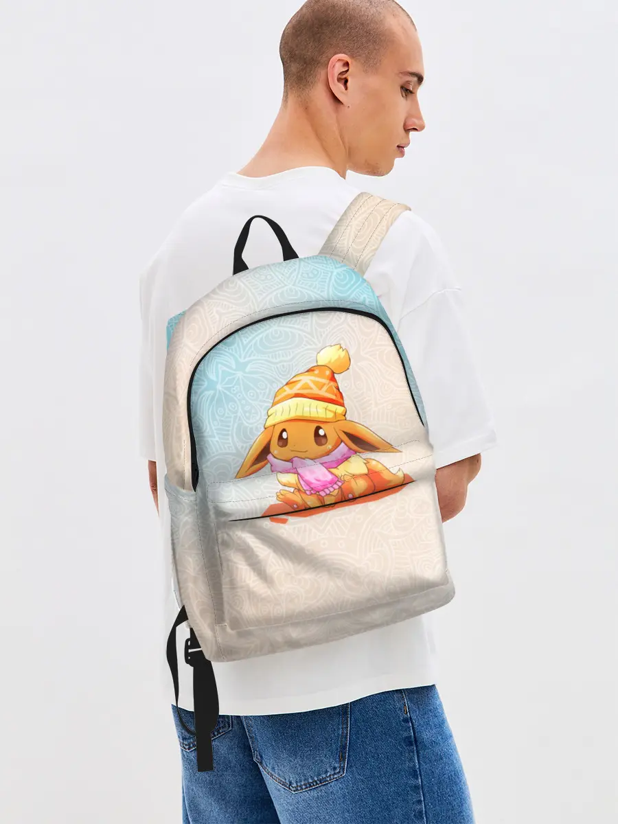 Рюкзак джинсовый / Покемон Иви